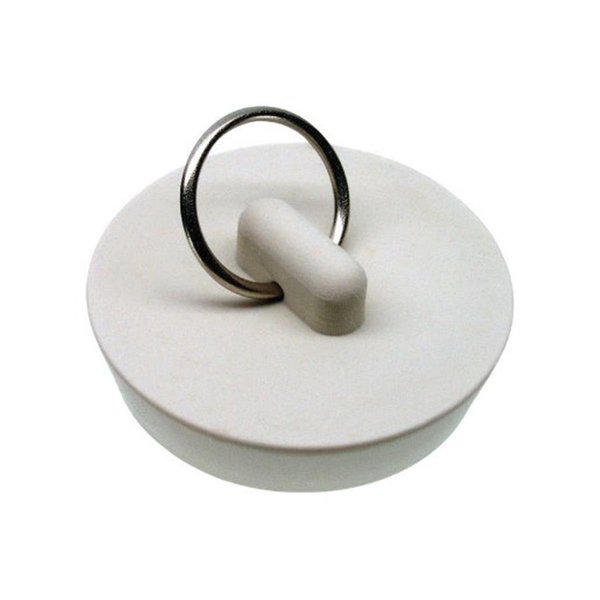 Danco 9D00080228 162 in Rubber Drain Stopper White 4680476